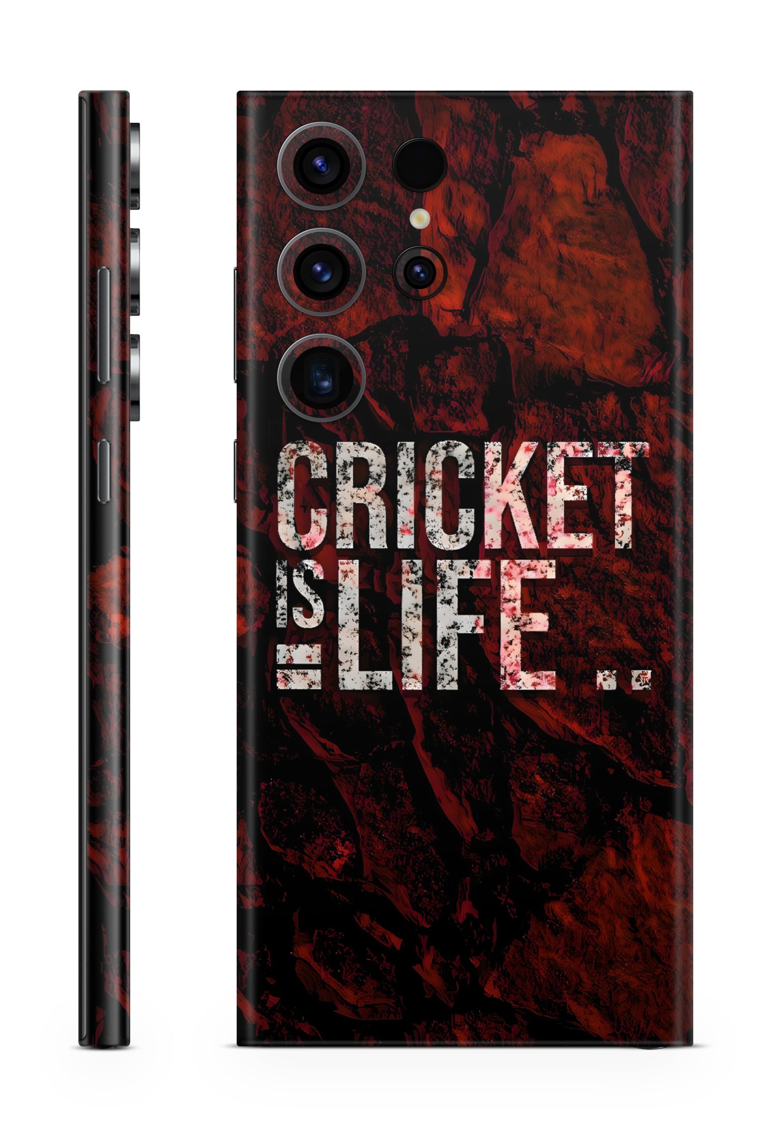 Cricket Is Life Mobile Skin