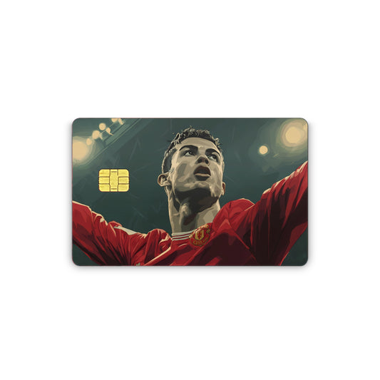 Cristiano Ronaldo: Manchester United Red Devils Card Skin