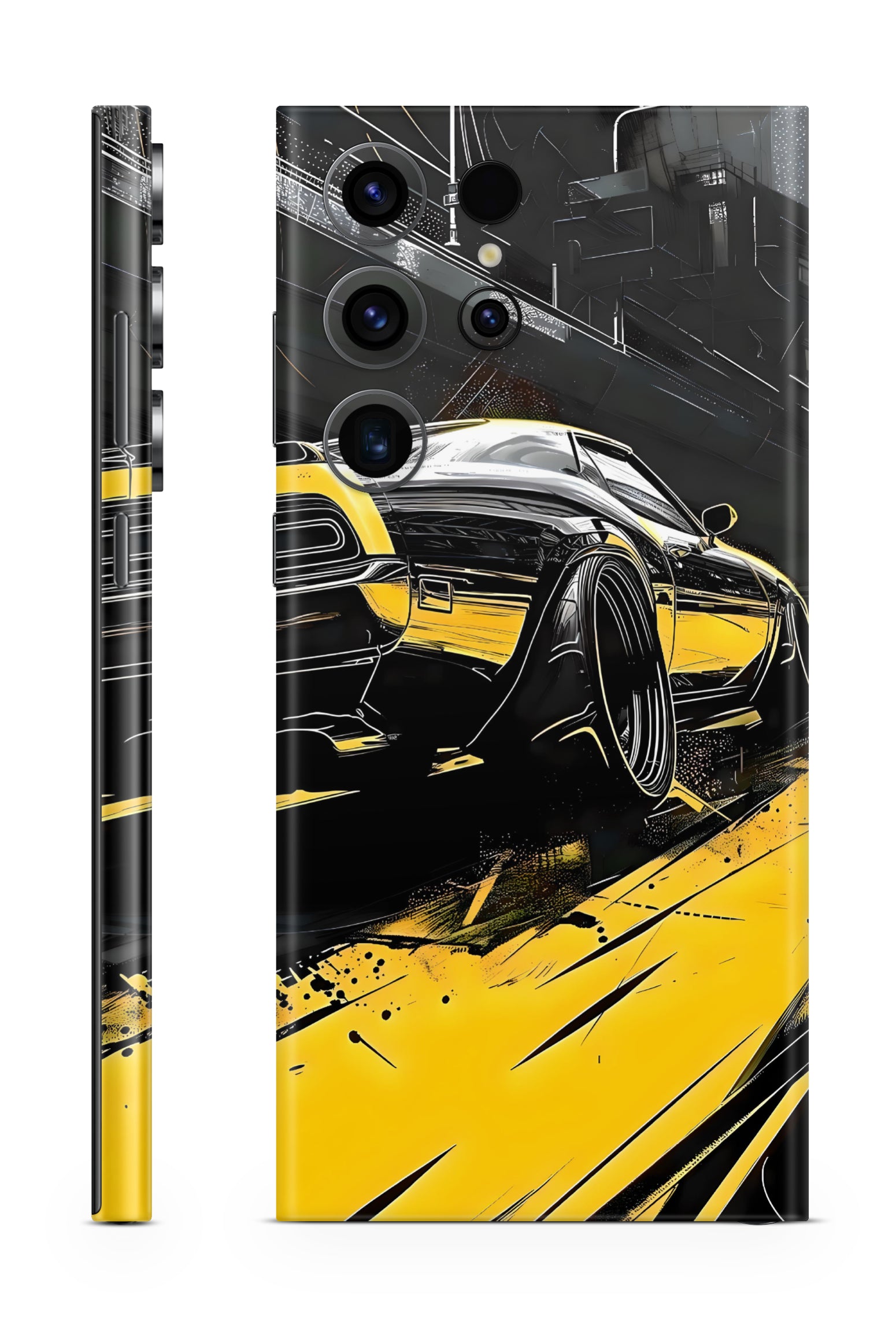 Cyberpunk Car Mobile Skin