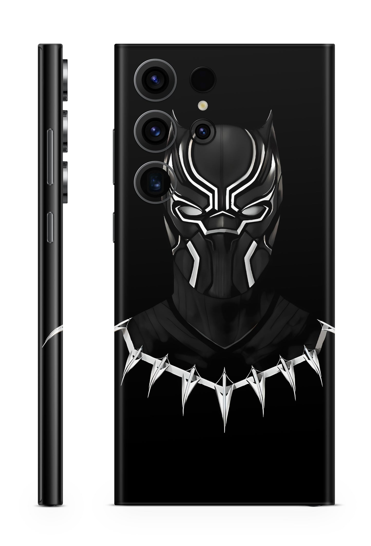 Dark Black Panther Wakanda Forever Mobile Skin
