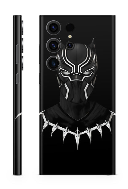 Dark Black Panther Wakanda Forever Mobile Skin