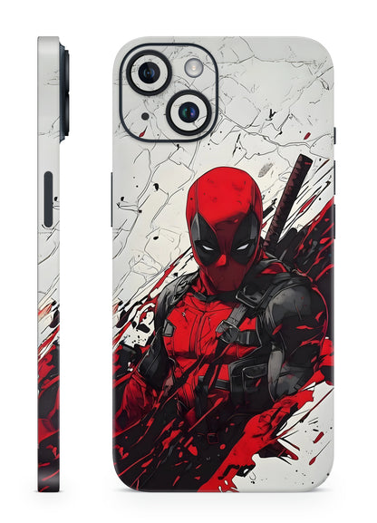 Deadpool Comic Style Hero Mobile Skin