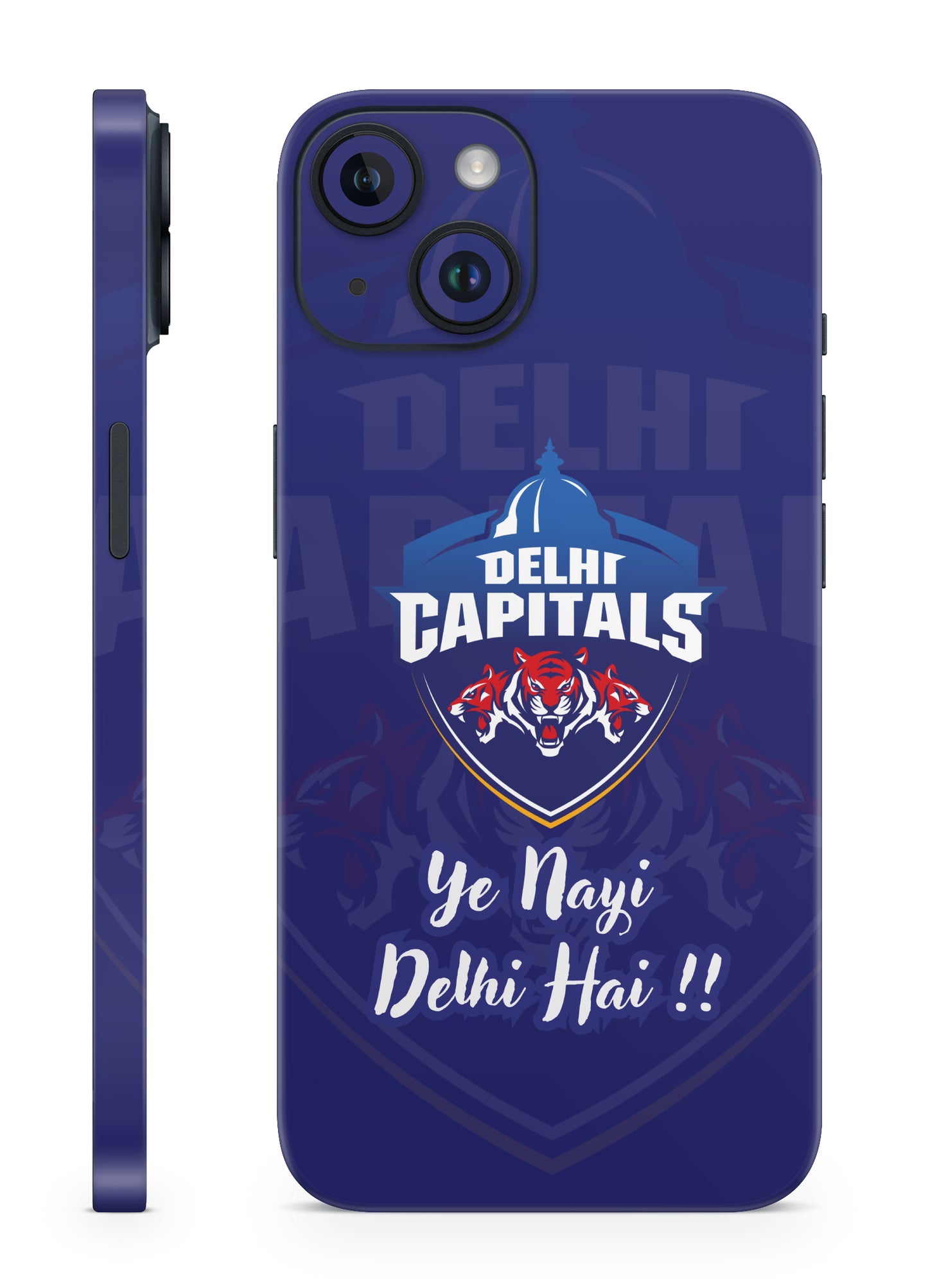 Delhi Capitals (DC) Ye Nayi Delhi Hai IPL Mobile Skin