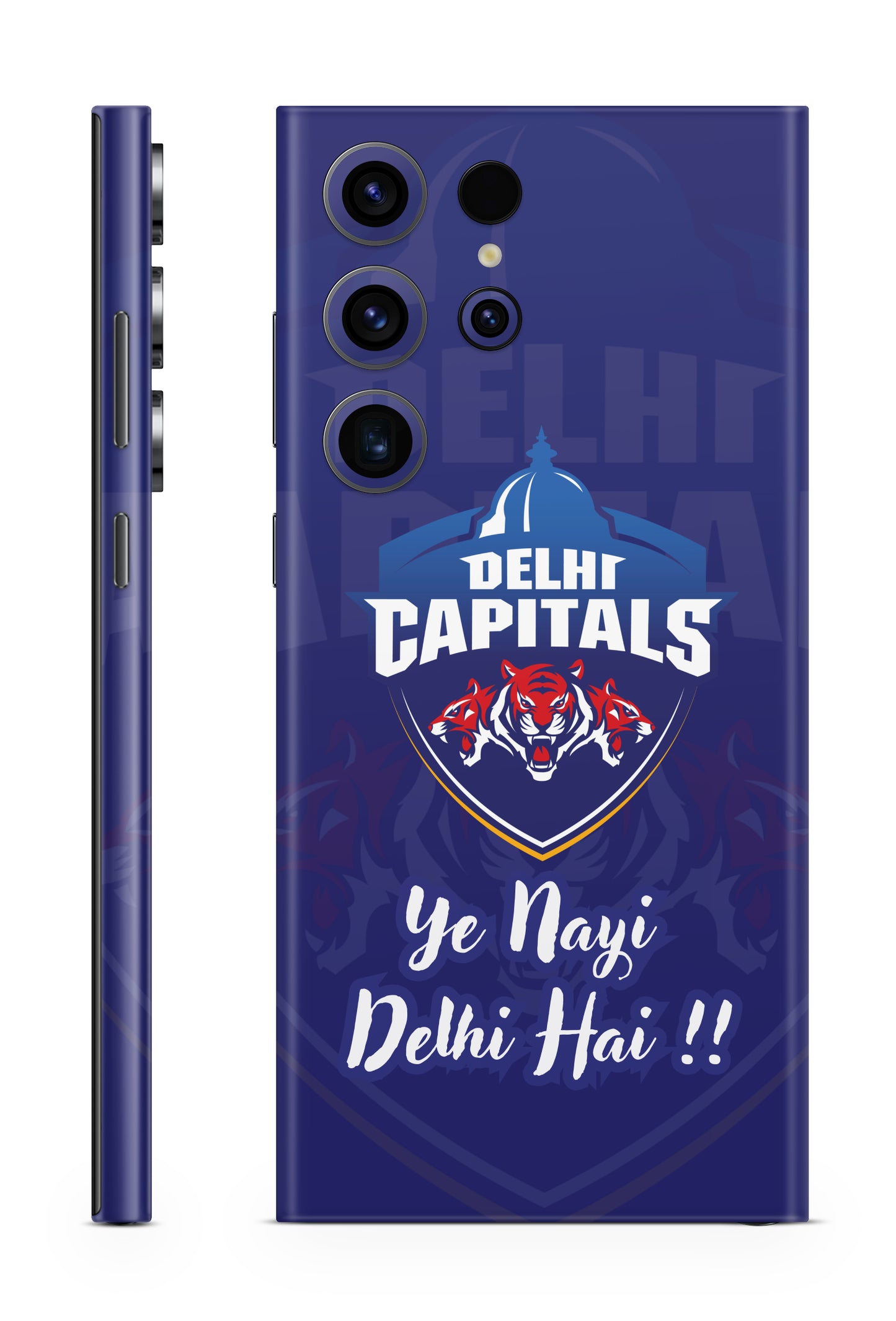 Delhi Capitals (DC) Ye Nayi Delhi Hai IPL Mobile Skin