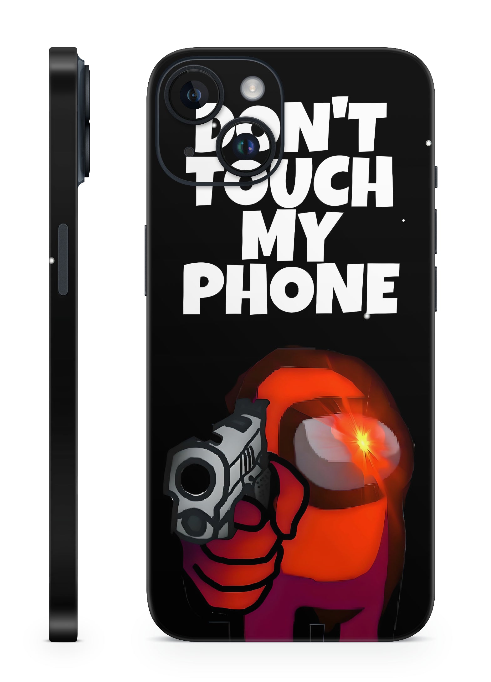 Don't Touch My Phone Mobile Skin