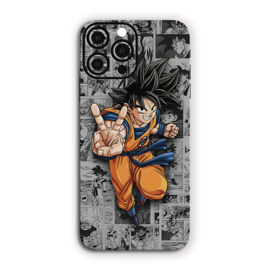 Son Goku Peace Dragon Ball Anime Mobile Skin