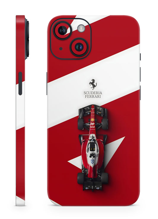 Ferrari F1 Red Racing Car Mobile Skin