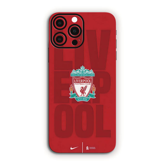 Liverpool Logo Football Mobile Skin