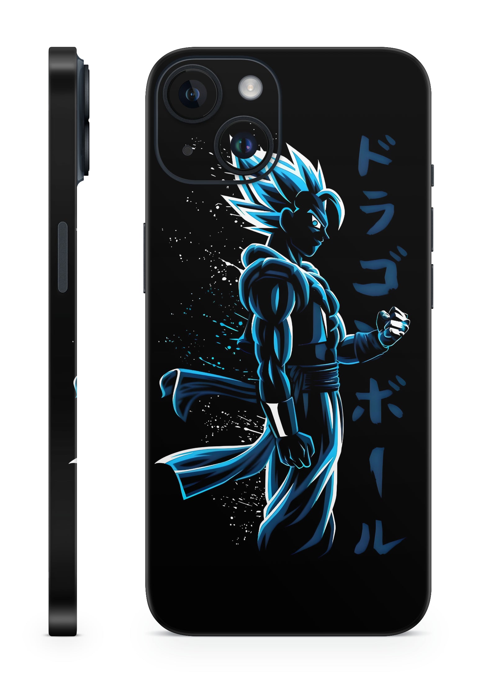 Fusion Blue son Goku Dragon Ball Anime Mobile Skin