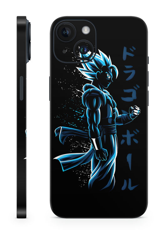 Fusion Blue son Goku Dragon Ball Anime Mobile Skin