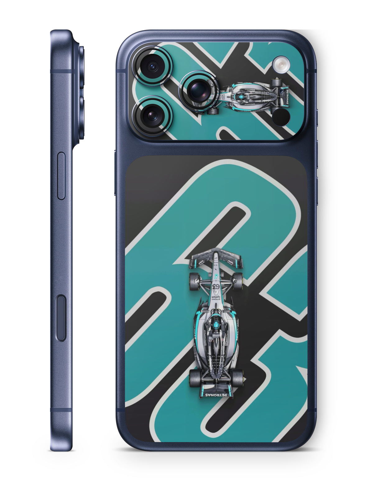 George Russell: Mercedes-AMG F1 63 Pocket & Camera Island Skin