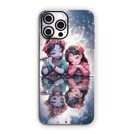Radha Krishna Bhagwan Mobile Skin