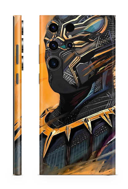 Golden Black Panther Mobile Skin
