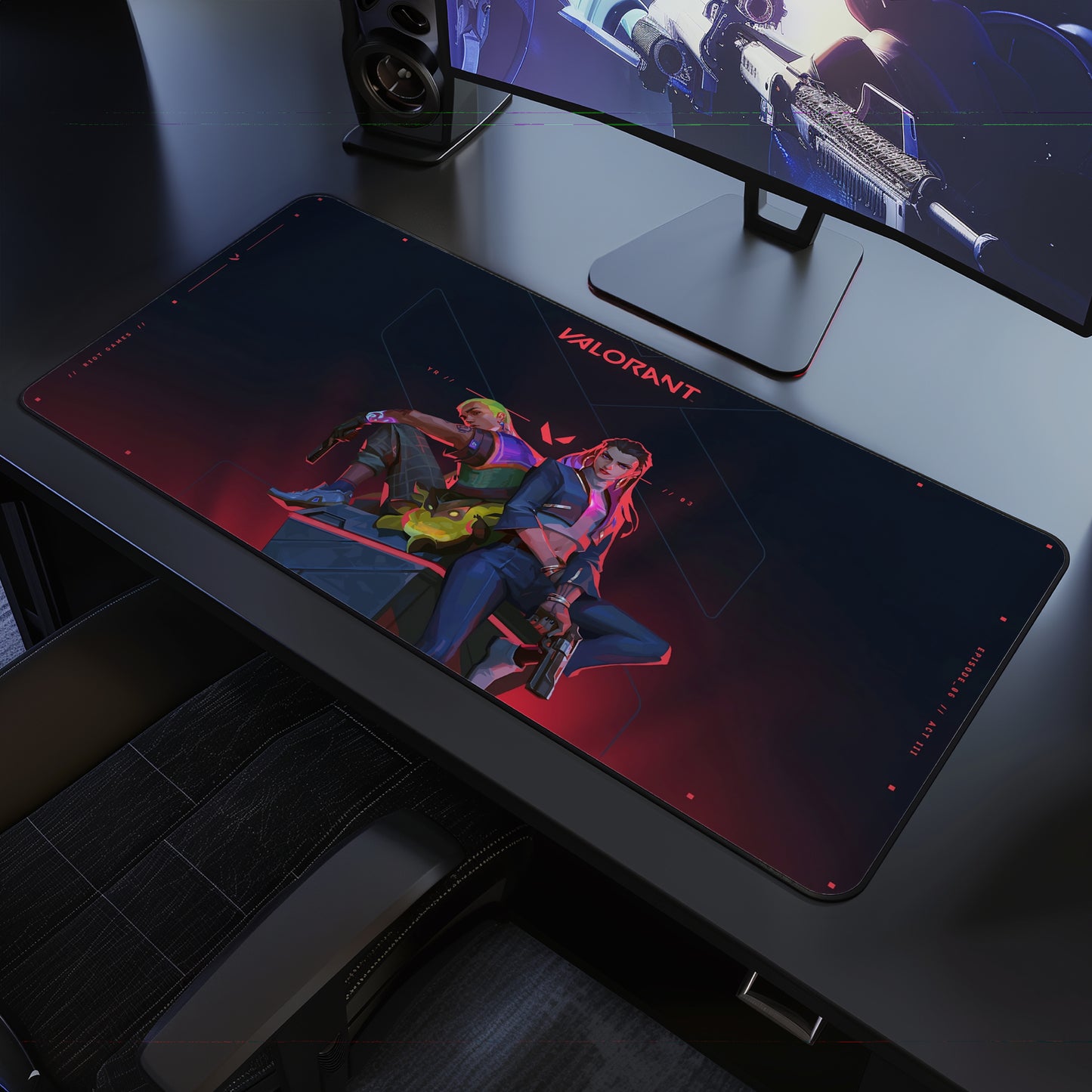Valorant Gaming Desk Mat