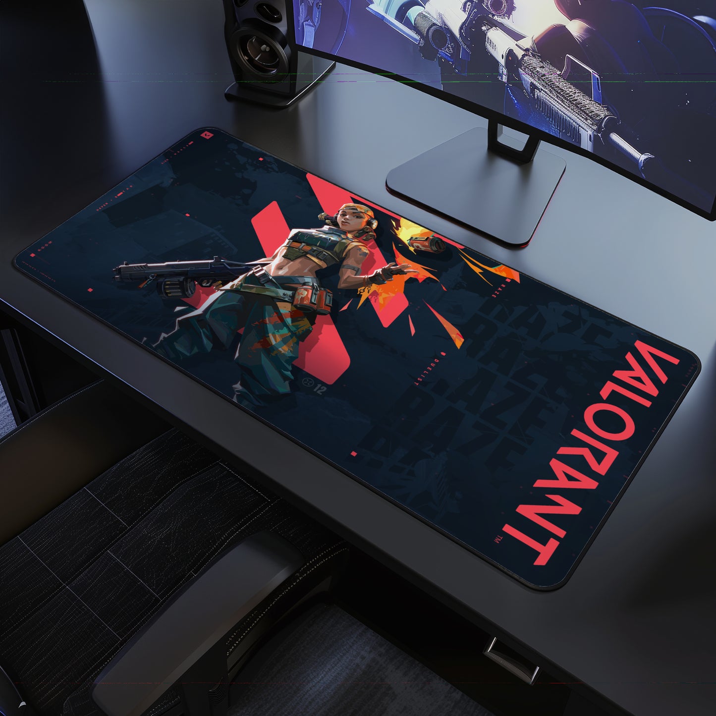 Valorant Gaming Desk Mat
