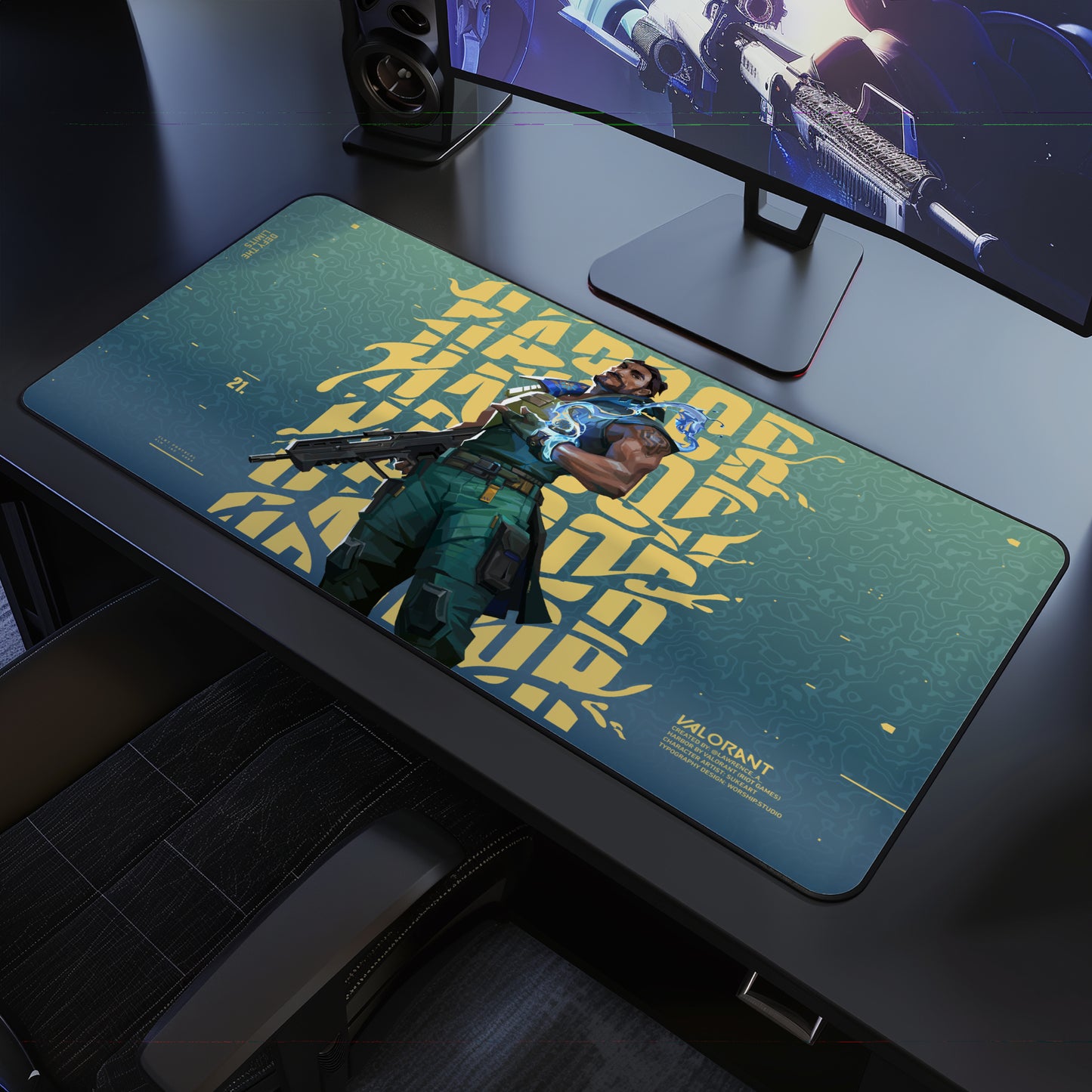 Valorant Gaming Desk Mat
