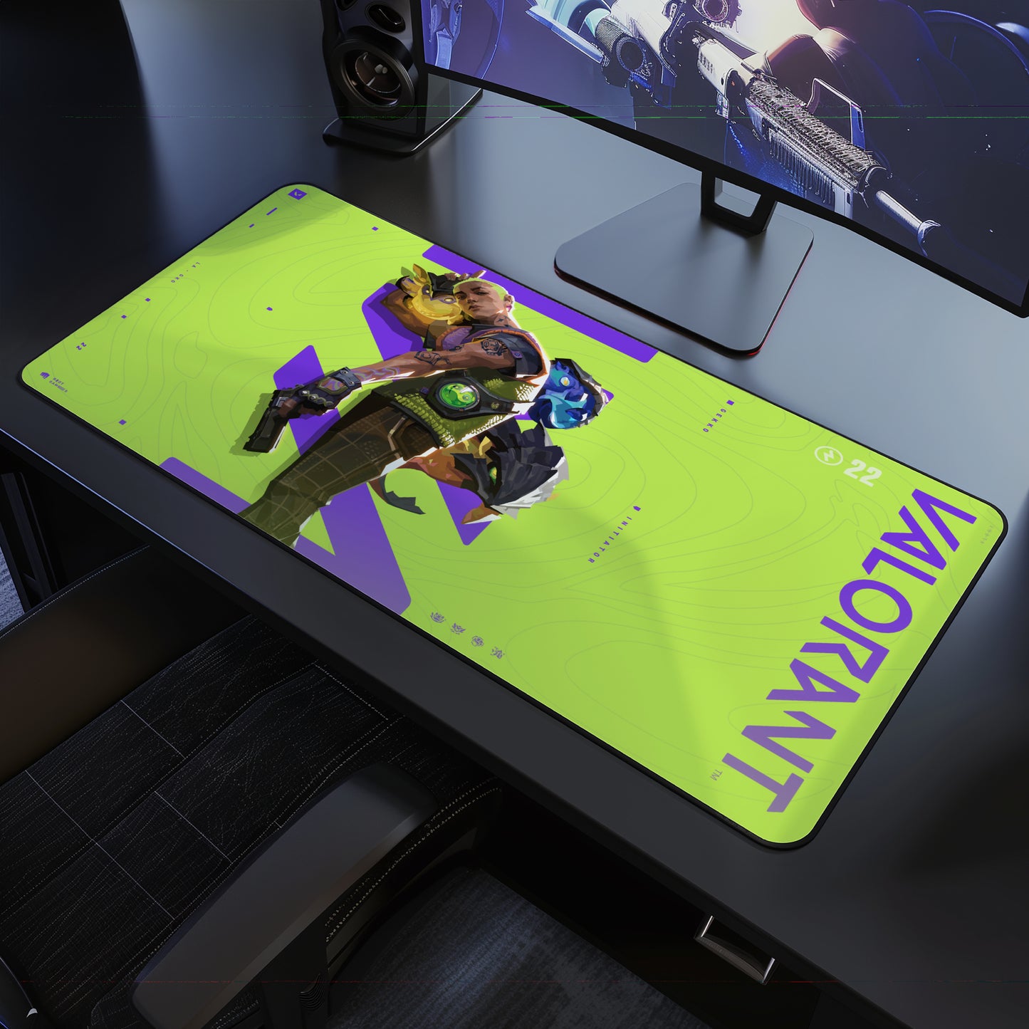Valorant Gaming Desk Mat
