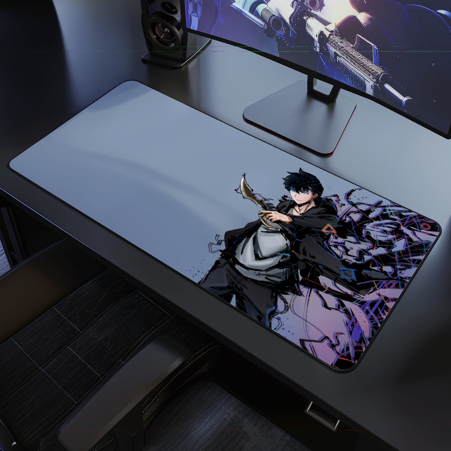 Solo Leveling Anime Desk Mat