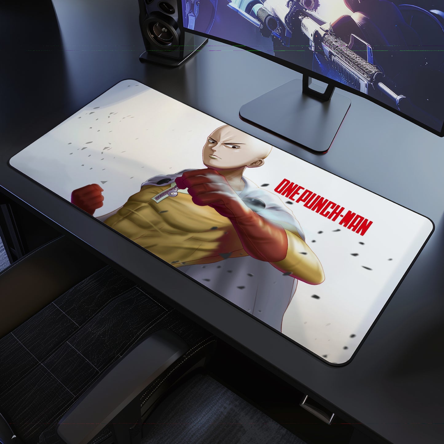 One Punch Man Anime Desk Mat