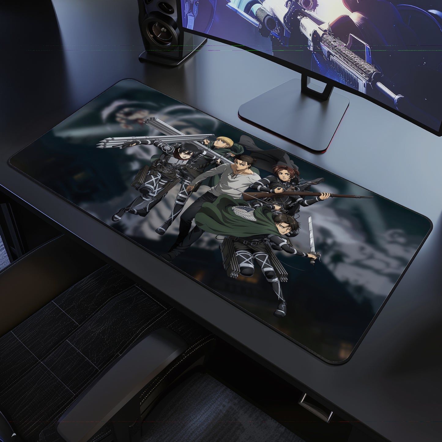 Attack of Titan Desk Mat