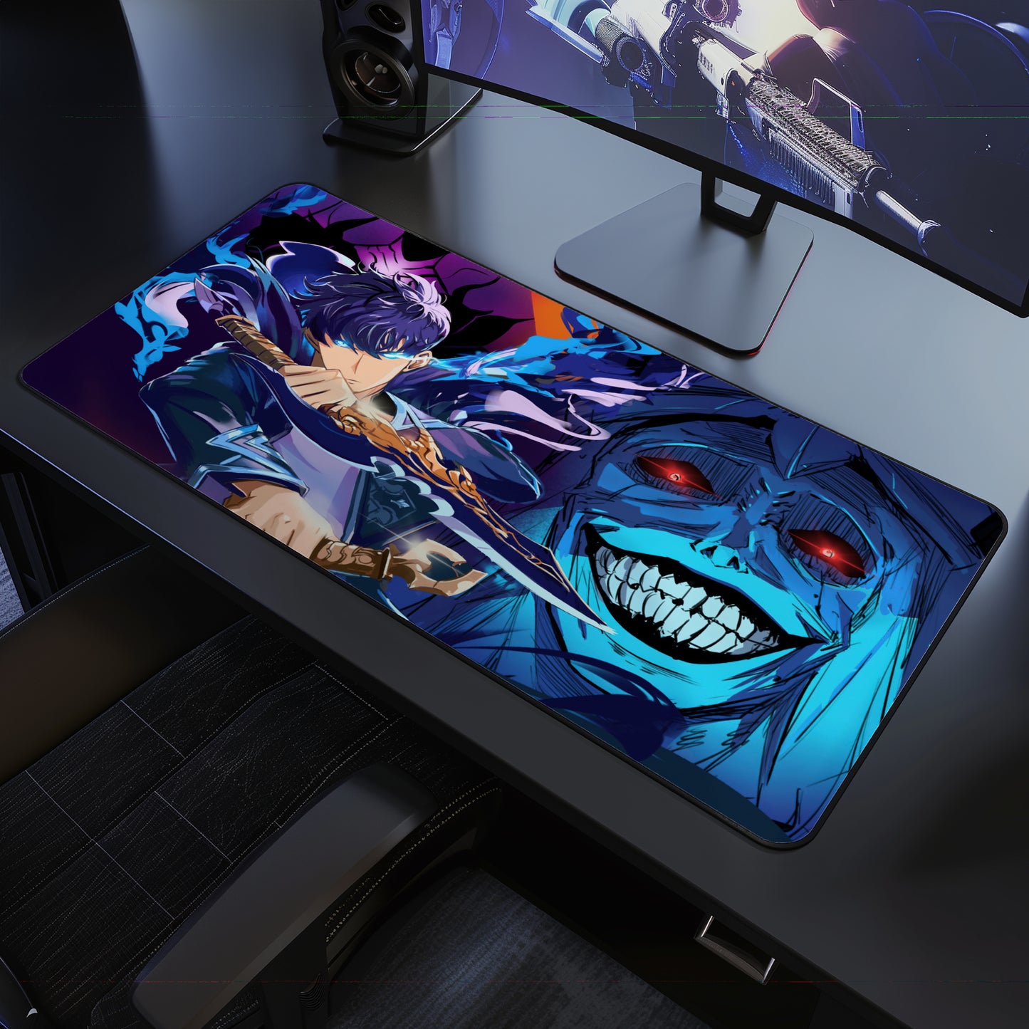 Solo Leveling Anime Desk Mat