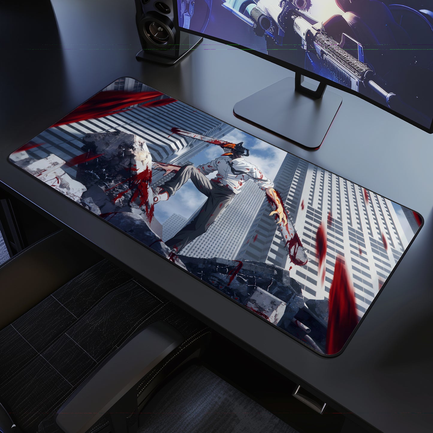 Chainsaw Man Desk Mat