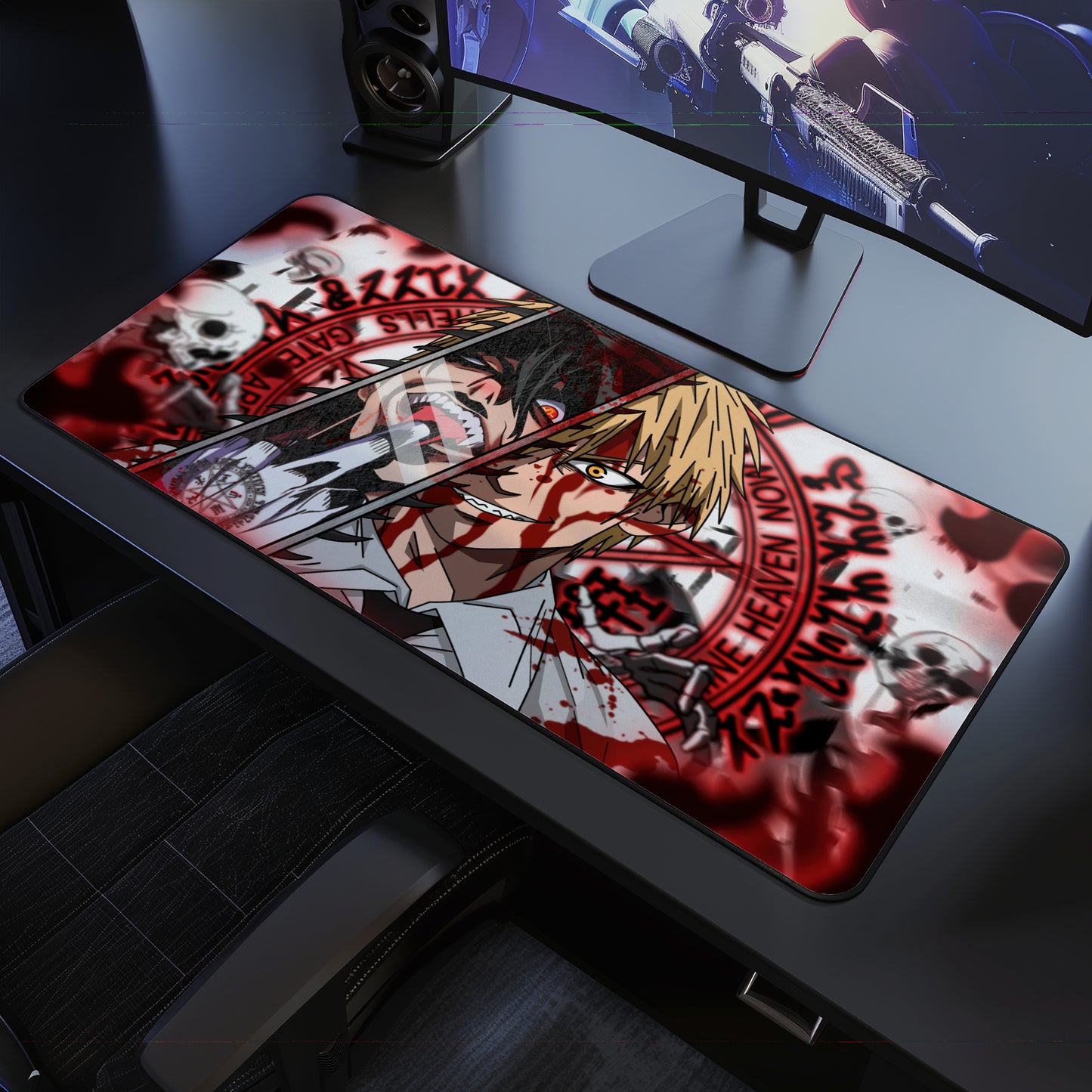 Chainsaw Man Desk Mat
