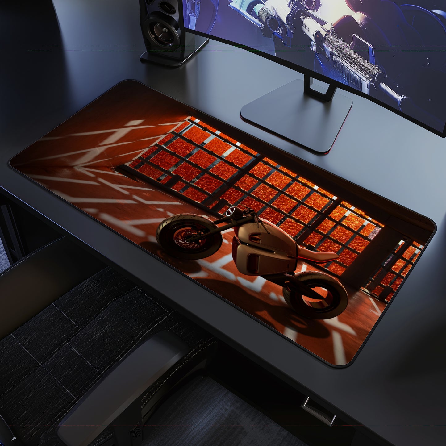 Bike Desk Mat