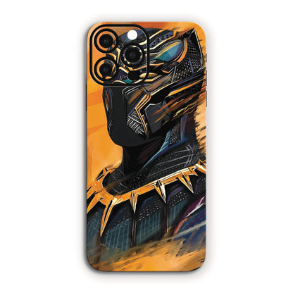Golden Black Panther Mobile Skin