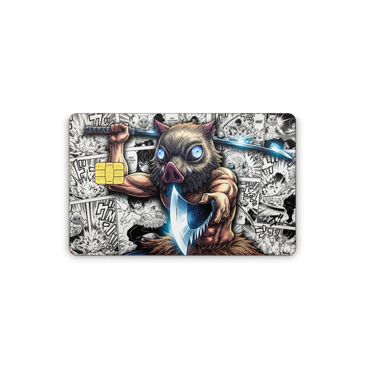 Inosuke Hashibira: Beast Breathing Manga Card Skin