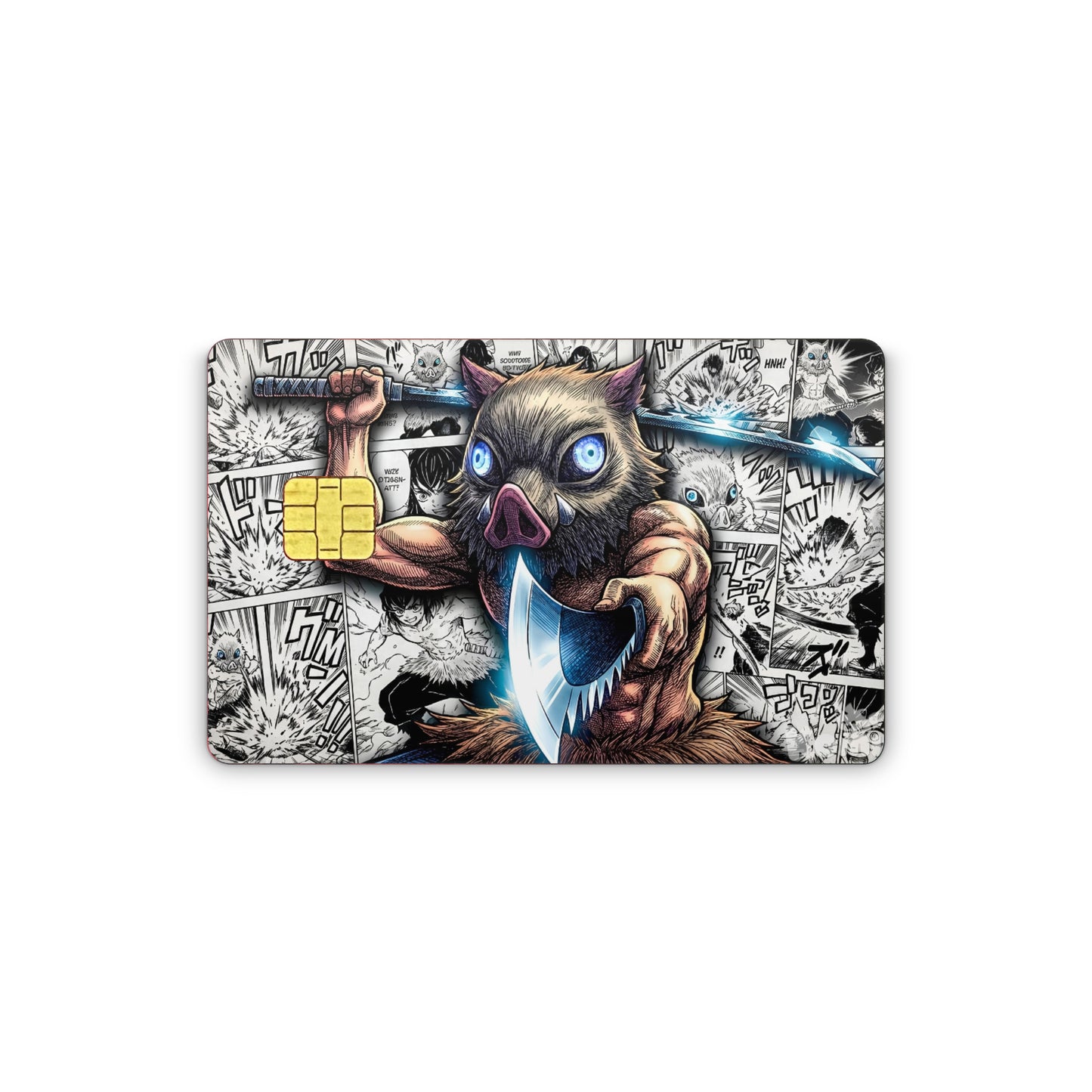 Inosuke Hashibira: Beast Breathing Manga Card Skin