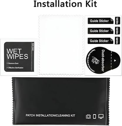 Hydrogel Screen Protector (Universal Fit + Install Kit)