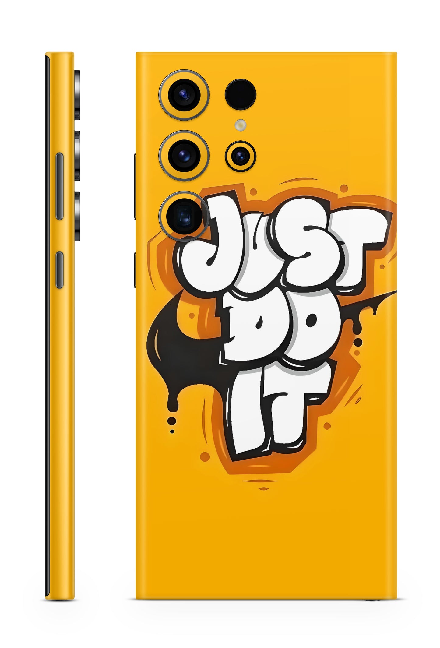 Just Do It Yellow Mobile Skin