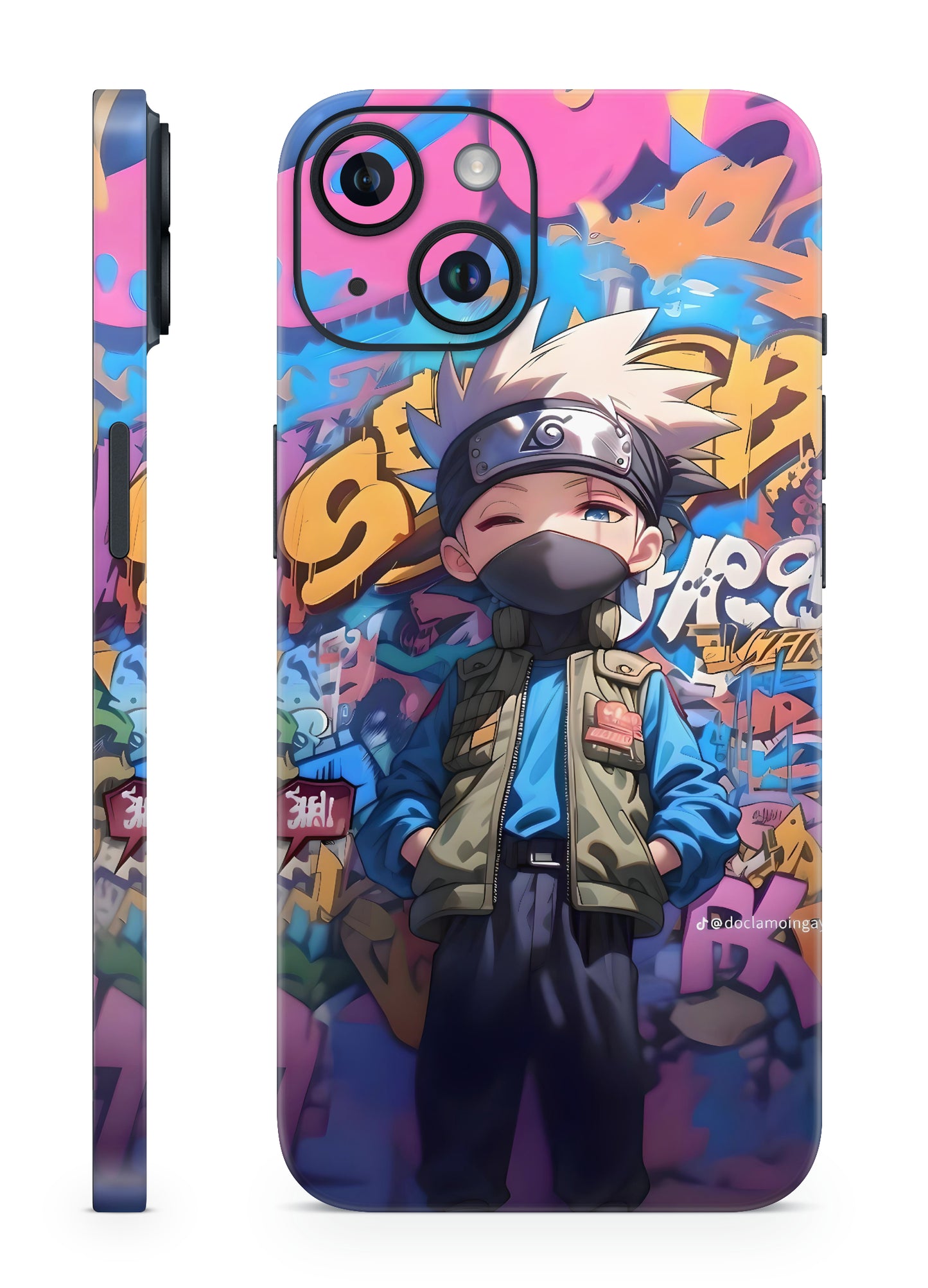 Kakashi Hatake Naruto Anime Mobile Skin