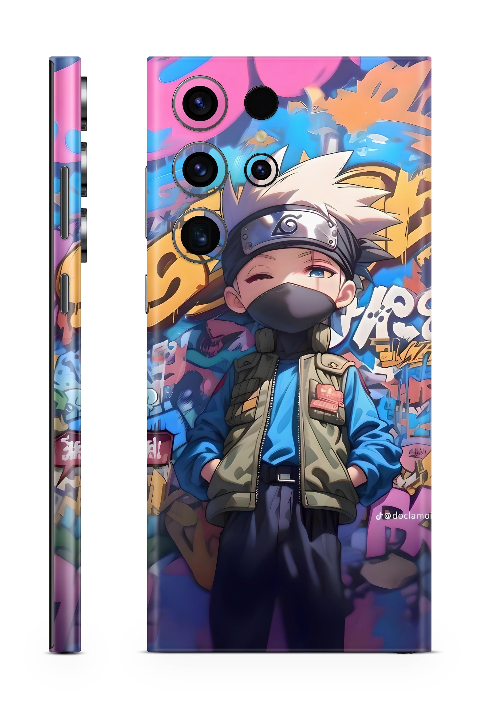 Kakashi Hatake Naruto Anime Mobile Skin