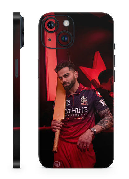 King Kohli Spotlight Jersey Tattoo  Mobile Skin