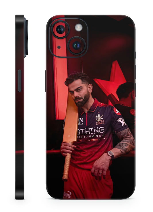 King Kohli Spotlight Jersey Tattoo  Mobile Skin