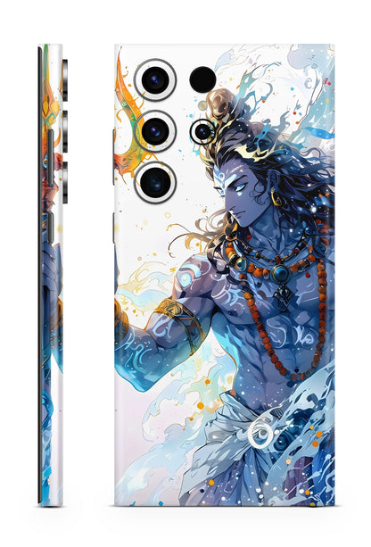 Krishna & Radha in Daisy Field Mobile Skin – Pure Love Edition
