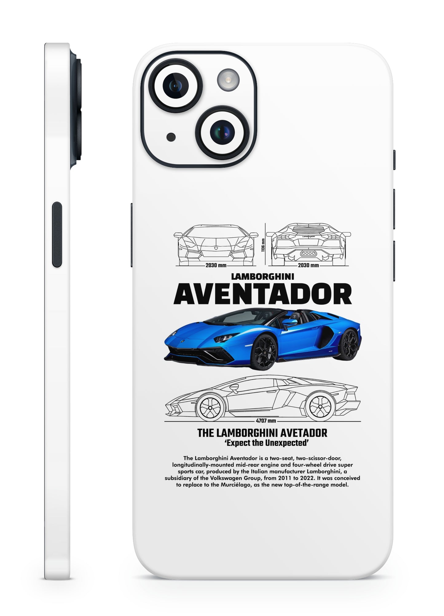 Lamborghini Aventador Mobile Skin
