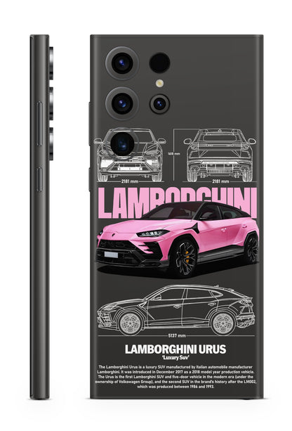 Lamborghini Urus Pink Mobile Skin