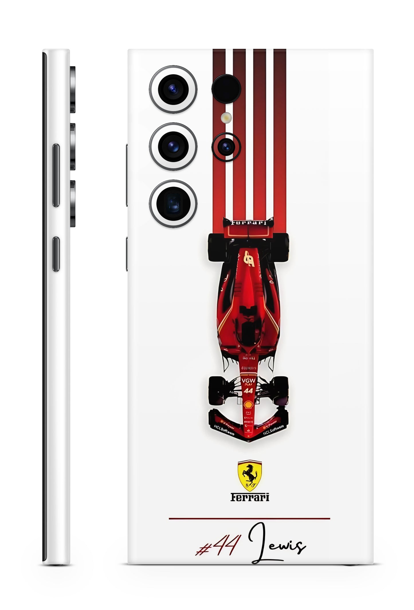 Lewis Ferrari F1 Podium Mobile Skin