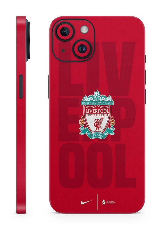 Liverpool Logo Football Mobile Skin