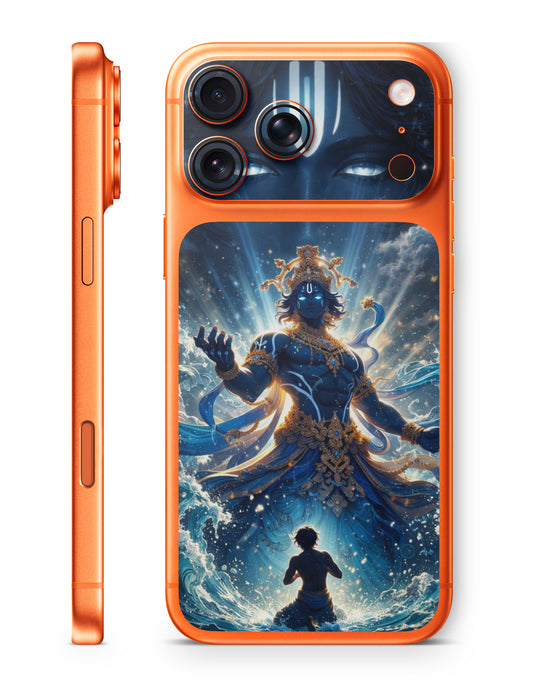Lord Krishna: Cosmic Vishwaroop Pocket & Camera Island Skin