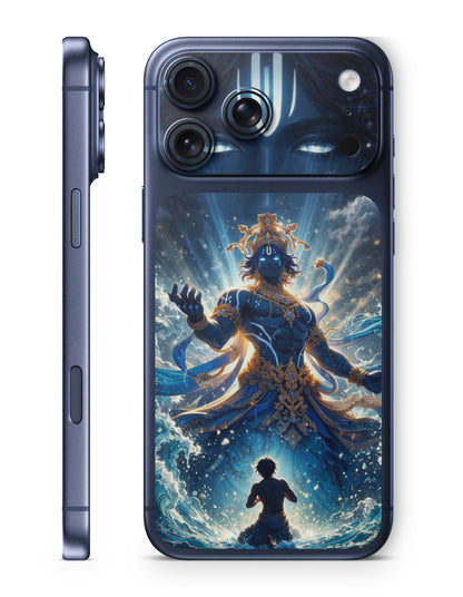 Lord Krishna: Cosmic Vishwaroop Pocket & Camera Island Skin