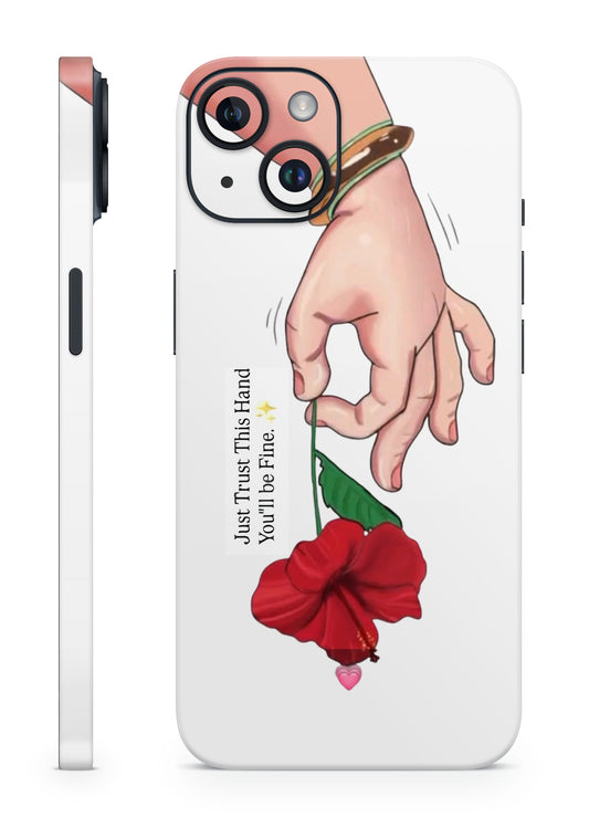 Lord Ganesh: Trust This Hand Ganesh Galli Phone Skin