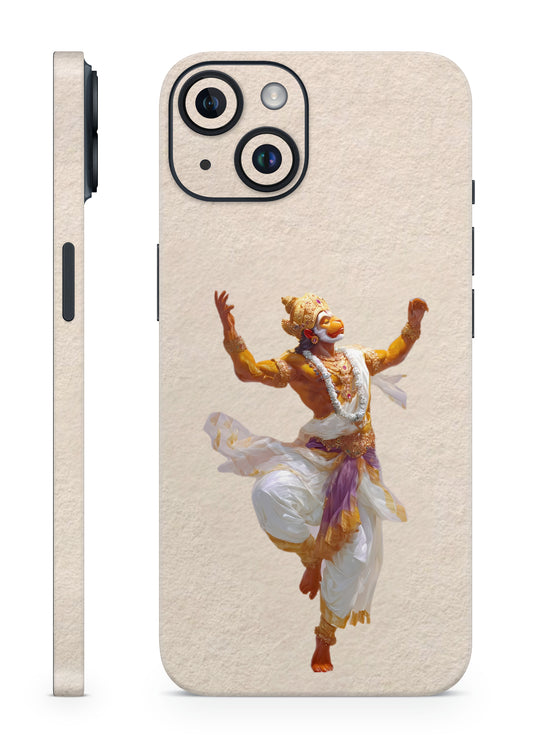 Lord Hanuman Divine Art Mobile Skin