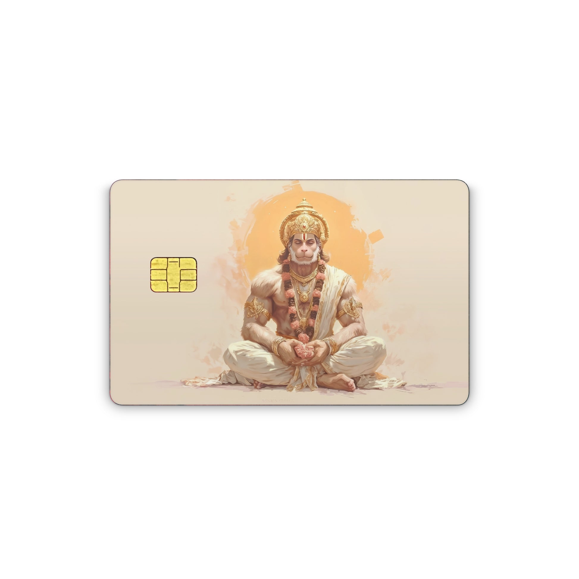 Lord Hanuman: Meditating Bajrangbali Card Skin