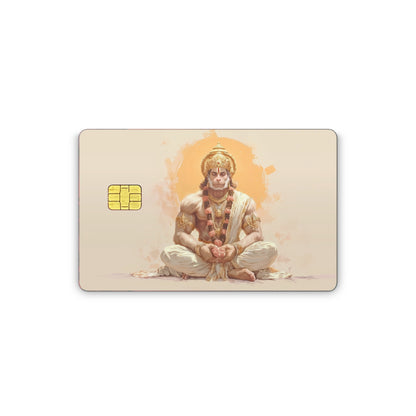 Lord Hanuman: Meditating Bajrangbali Card Skin
