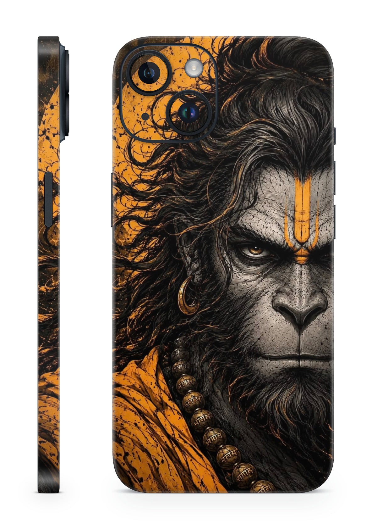 Lord Hanuman Rudra Avatar Mobile Skin | The Trendyy