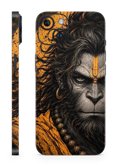 Lord Hanuman Rudra Avatar Mobile Skin | The Trendyy